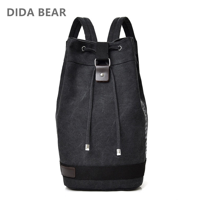 Mochila de grande capacidade homem bolsa de viagem montanhismo mochila masculina bolsa de lona bolsas de ombro masculinas mochilas de lona mochila