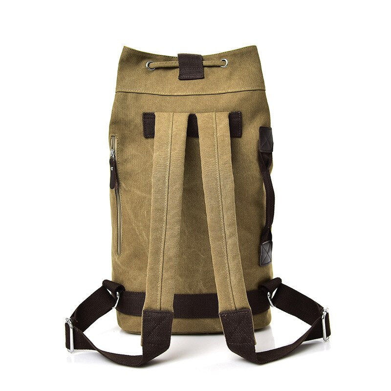 Mochila de grande capacidade homem bolsa de viagem montanhismo mochila masculina bolsa de lona bolsas de ombro masculinas mochilas de lona mochila