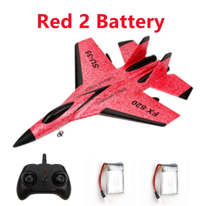 FX620 SU-35 RC Avião de Controle Remoto 2.4G Controle Remoto Avião Hobby Planador Avião EPP Espuma Brinquedos Avião RC Presente para Crianças