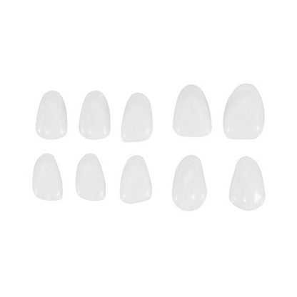 8g Facetas de clareamento dental ultrafinas Materiais de porcelana de resina Dentes temporários Película dental de clareamento anterossuperior Cuidados bucais