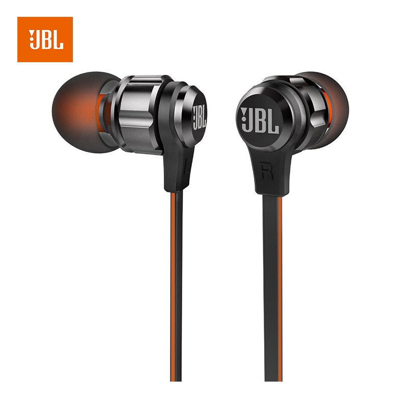 JBL T180A Fones de ouvido estéreo intra-auriculares 3,5 mm com fio Fone de ouvido para jogos esportivos Pure Bass Fones de ouvido viva-voz com microfone
Cancelamento de ruído ativo: Sim
