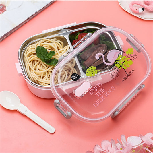 Shai Keep Warm Food Recipiente Portátil Lancheira Japonesa Com Compartimentos Talheres Aço Inoxidável 304 Bento Box Infantil