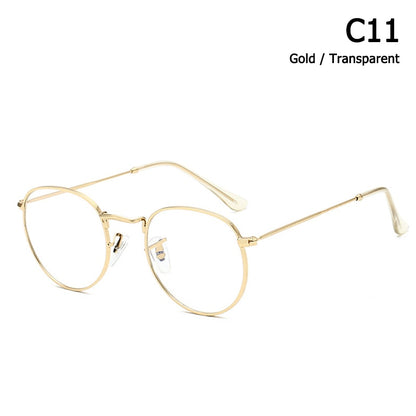 JackJad 2019 Fashion Classic 3447 Round Metal Style Sunglasses Men Women Vintage Retro Brand Design Sun Glasses Oculos De Sol