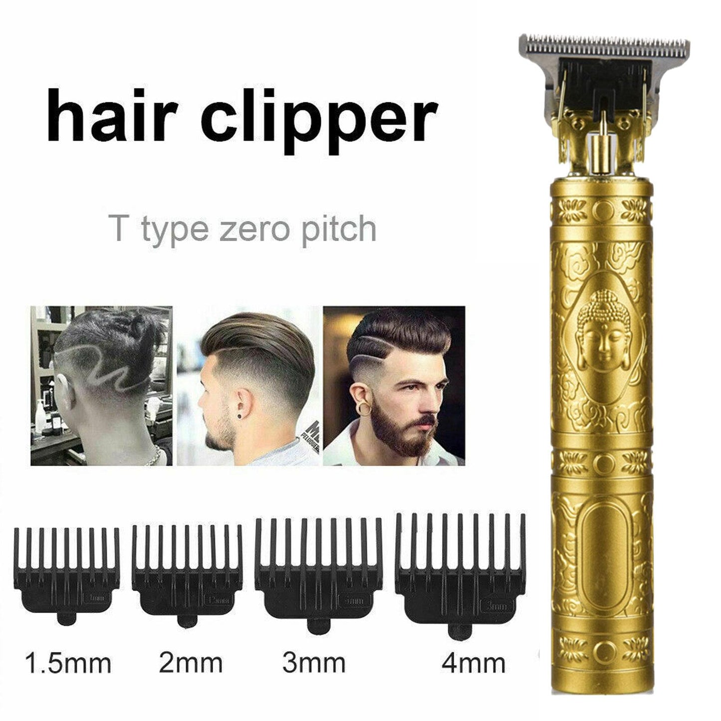 Aparador de cabelo aparador de cabelo elétrico usb elétrico sem fio recarregável para homens ferramenta de cabelo profissional