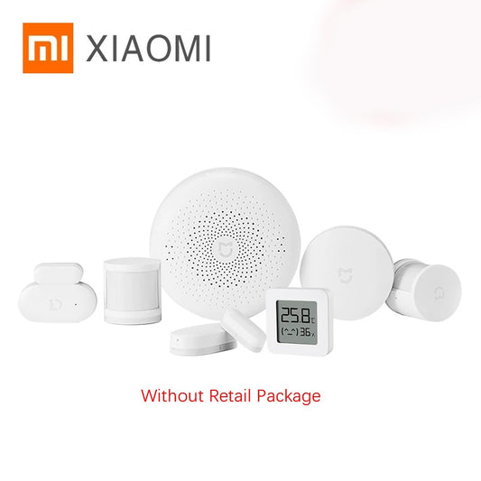 Xiaomi Smart Home Sensor Set Multimode Gateway Interruptor sem fio Human Door and Window Sensor Bluetooth Mesh Sem pacote