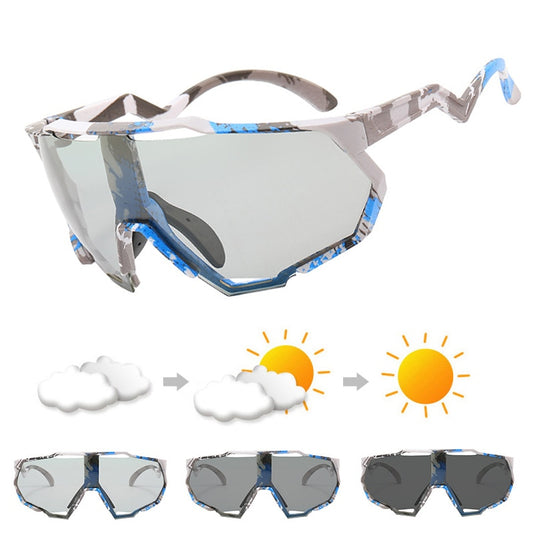 New Photochromic Cycling Glasses Outdoor Polarized Sunglasses Men Women Sport Eyewear UV400 MTB Road Bike Bicycle Goggles