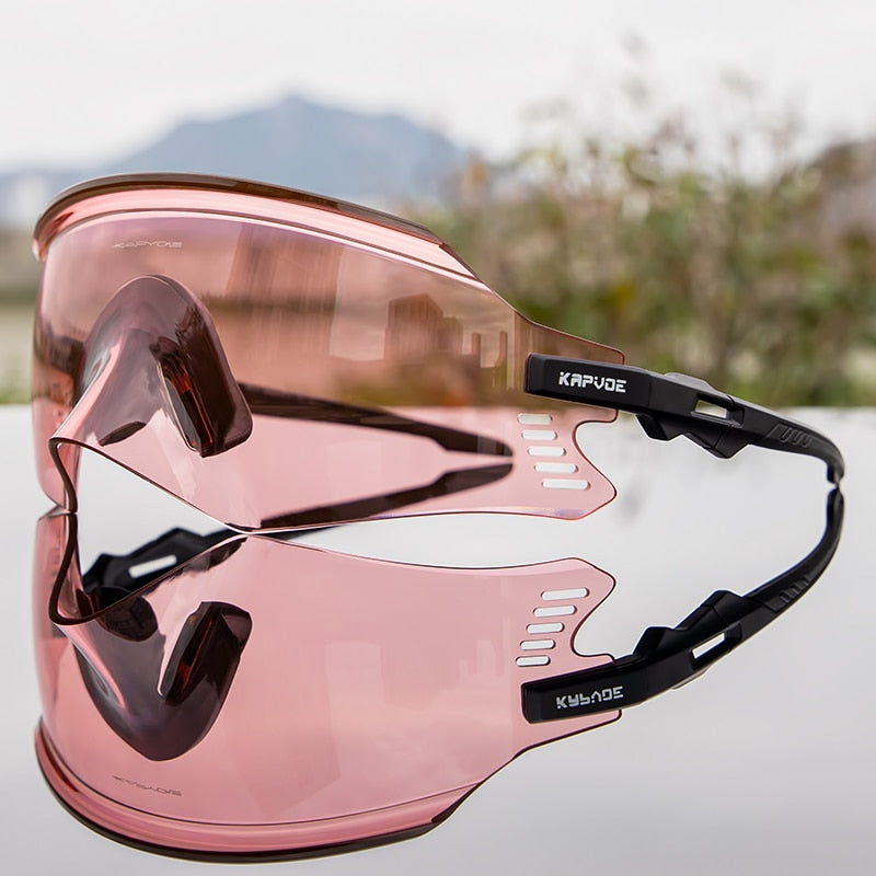 2023 Kapvoe Óculos de Sol Ciclismo Homem Óculos de Ciclismo Montanha UV400 Óculos de Bicicleta MTB Outdoor Mulher Esporte Óculos Óculos de Bicicleta